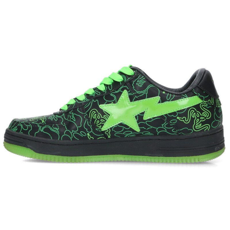 A BATHING APE RAZER NEON CAMO BAPE STA Sneakers Size 9.5