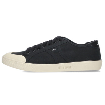 CELINE AS-01 Alan Triomphe Logo Canvas Sneakers Size 8.5