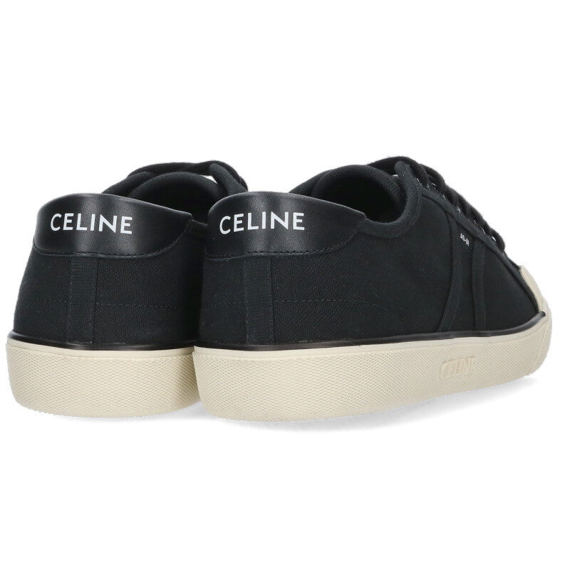 CELINE AS-01 Alan Triomphe Logo Canvas Sneakers Size 8.5