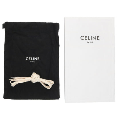 CELINE AS-01 Alan Triomphe Logo Canvas Sneakers Size 8.5