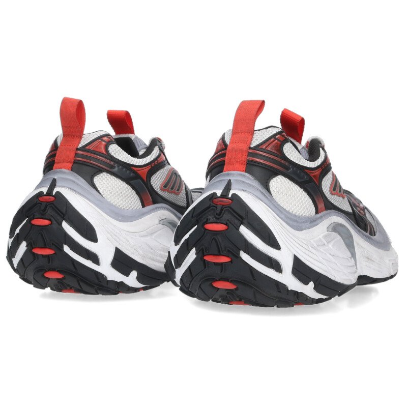 BALENCIAGA 10XL Sneakers White/Gray/Red Size 6.5