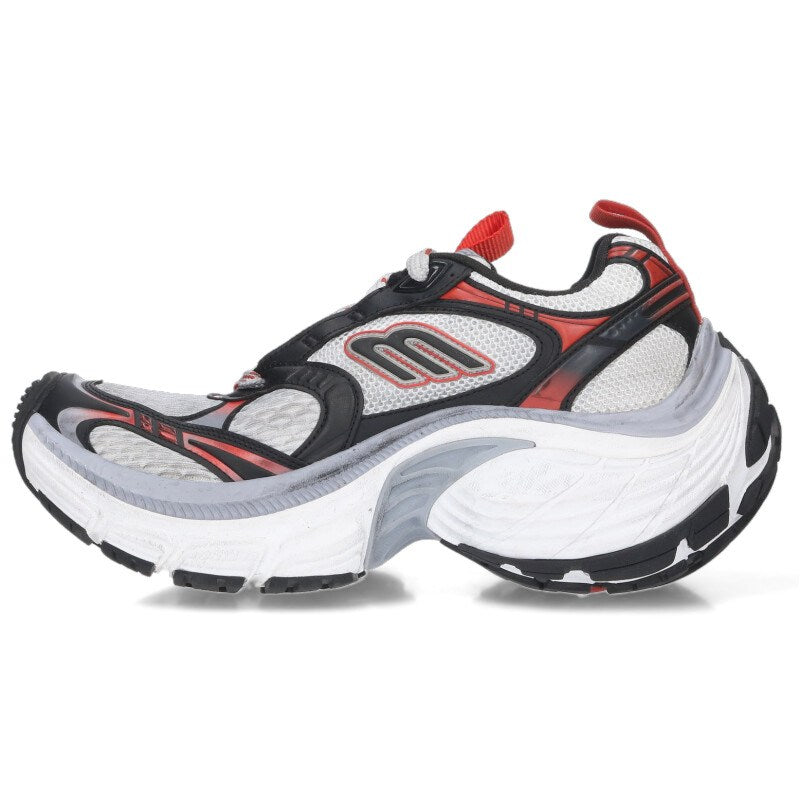 BALENCIAGA 10XL Sneakers White/Gray/Red Size 6.5