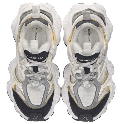 BALENCIAGA CARGO Sneakers White/Gray Size 6.5