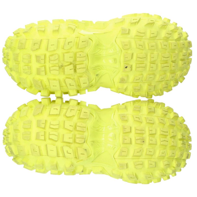 BALENCIAGA Bouncer Chunky Sole Sneakers Yellow Size 8.5
