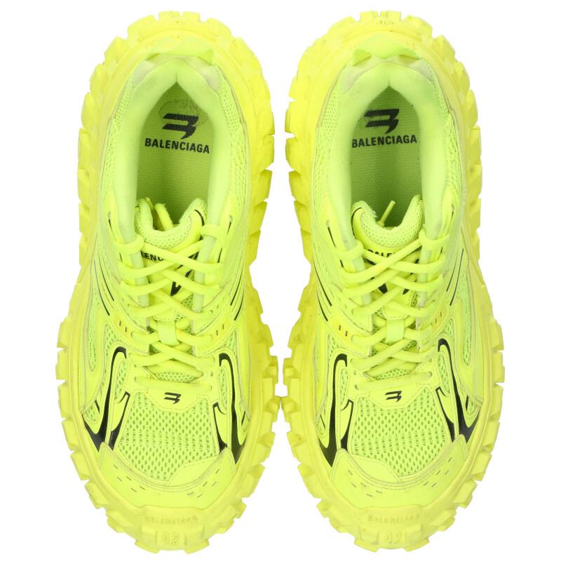 BALENCIAGA Bouncer Chunky Sole Sneakers Yellow Size 8.5