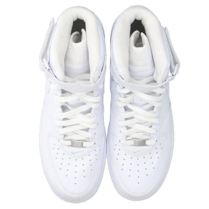 SUPREME x NIKE Air Force 1 Mid White Red Size 11