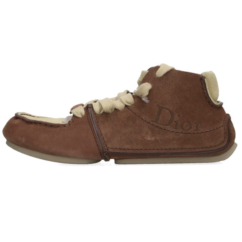 DIOR Roadie Suede Sneakers Brown Size 8.5