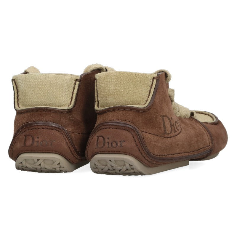 DIOR Roadie Suede Sneakers Brown Size 8.5