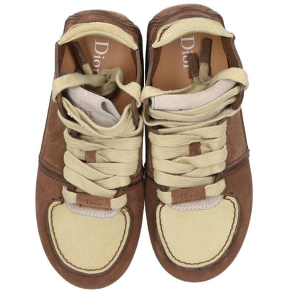 DIOR Roadie Suede Sneakers Brown Size 8.5