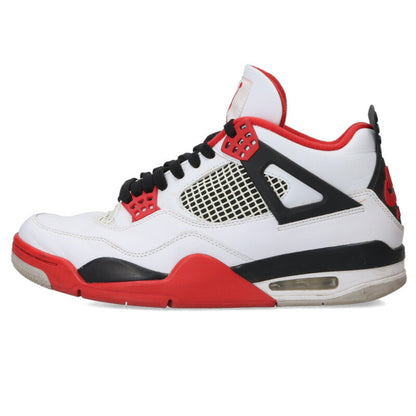 NIKE Air Jordan 4 OG Fire Red Sneakers Multi Size 10