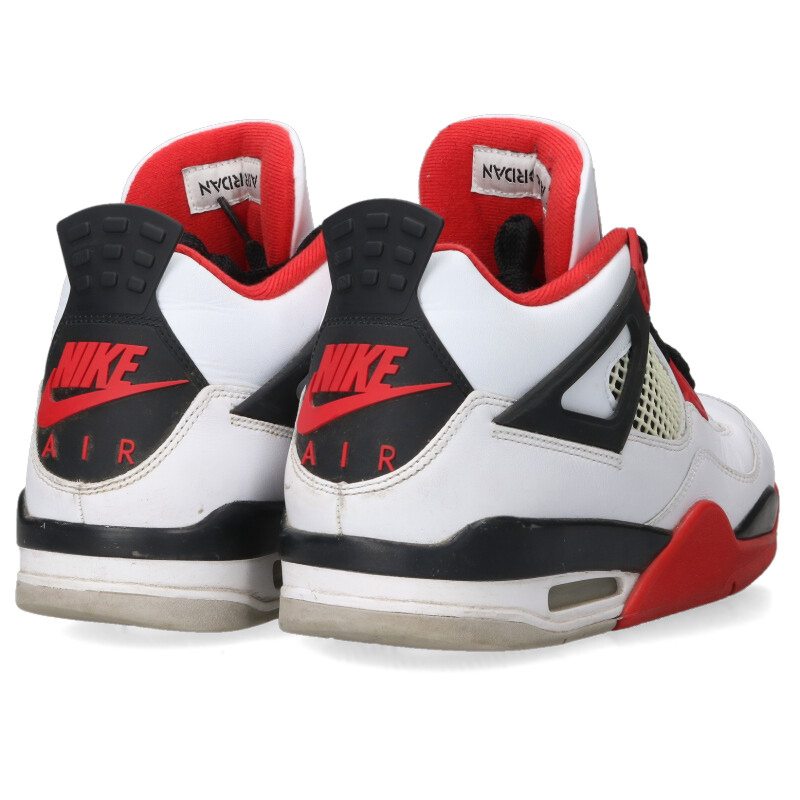 NIKE Air Jordan 4 OG Fire Red Sneakers Multi Size 10