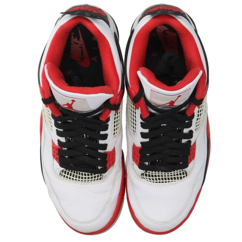 NIKE Air Jordan 4 OG Fire Red Sneakers Multi Size 10