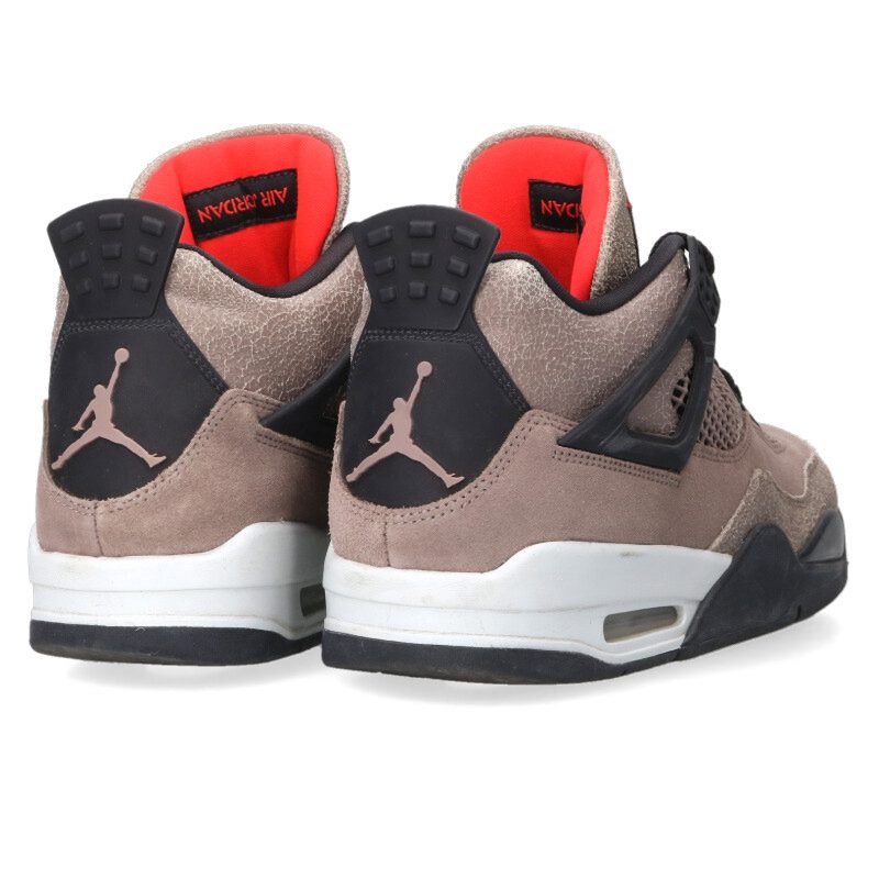 NIKE Air Jordan 4 Taupe Haze Sneakers Grey Size 10