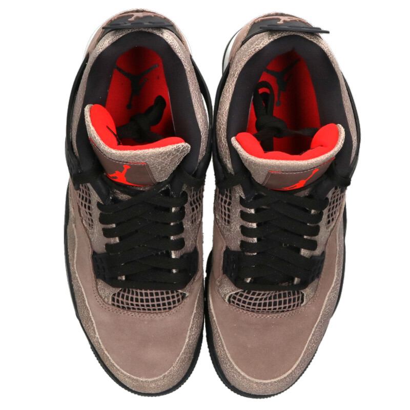 NIKE Air Jordan 4 Taupe Haze Sneakers Grey Size 10