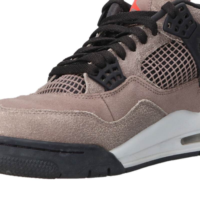 NIKE Air Jordan 4 Taupe Haze Sneakers Grey Size 10
