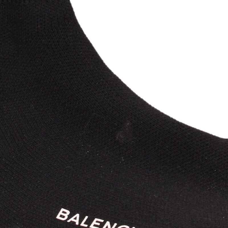 BALENCIAGA Speed Trainer Sock Black White Size EU 40