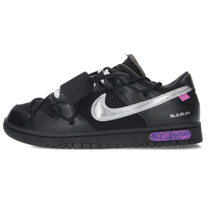 NIKE OFF-WHITE Dunk Low The 50 Sneakers Multi Size 10.5