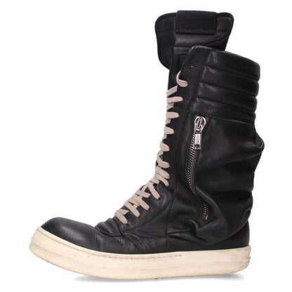 Rick Owens CARGO BASKET Leather High Top Size 7.5