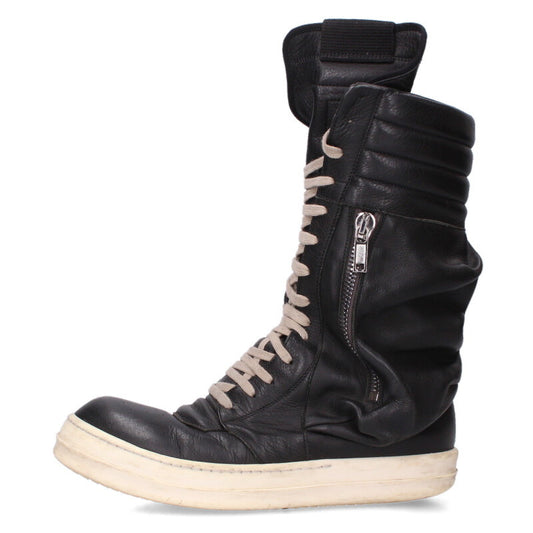 Rick Owens CARGO BASKET Leather High Top Size 7.5