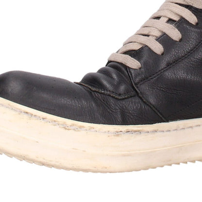 Rick Owens CARGO BASKET Leather High Top Size 7.5