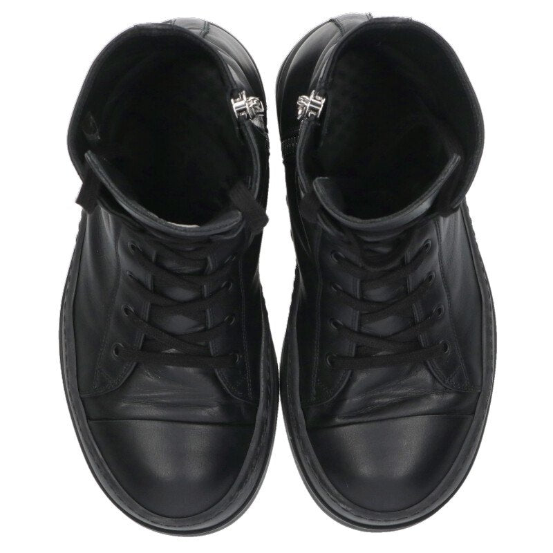 Rick Owens Mega Bumper Leather High-Top Sneakers Size 7