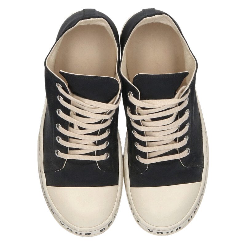 DRKSHDW MUEP8 RAMONES Low Top Sneakers Black Size 6.5