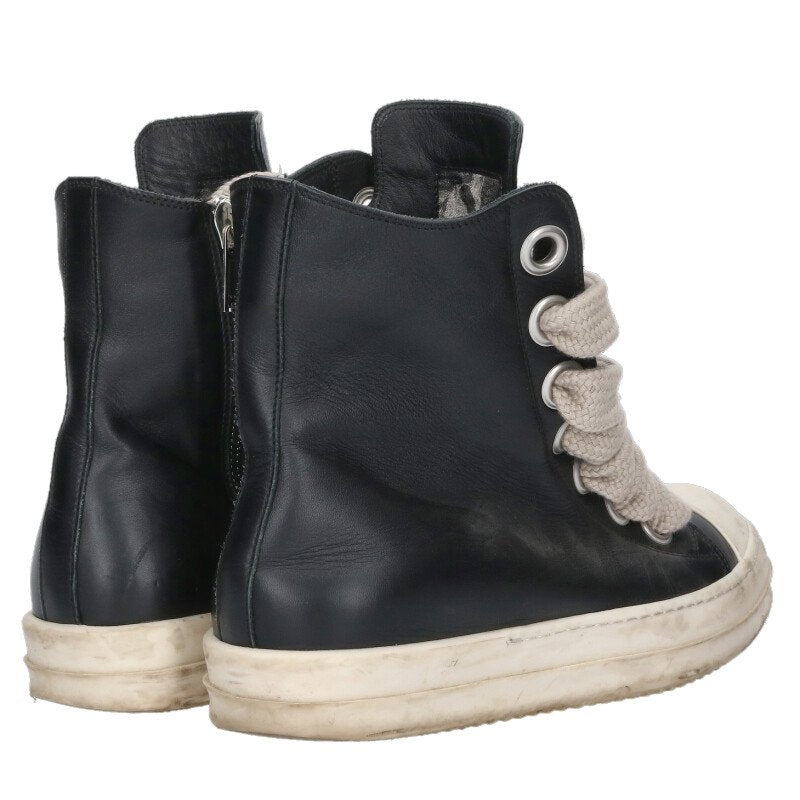 Rick Owens Jumbo Shoelace Leather High-Top Sneakers Size 7.5