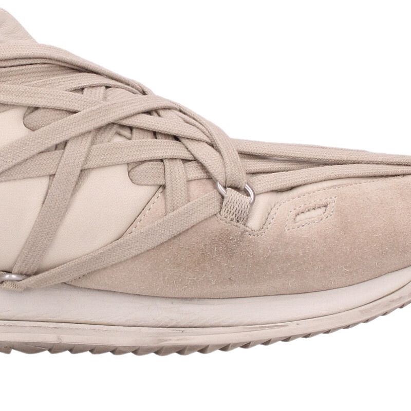 Rick Owens MAXIMAL RUNNER Sneakers Gray Size 10.5