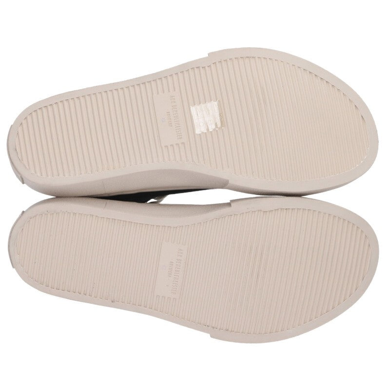 ANN DEMEULEMEESTER SS26 Hali Vulcanized Low Blk/Wht Size 8.5