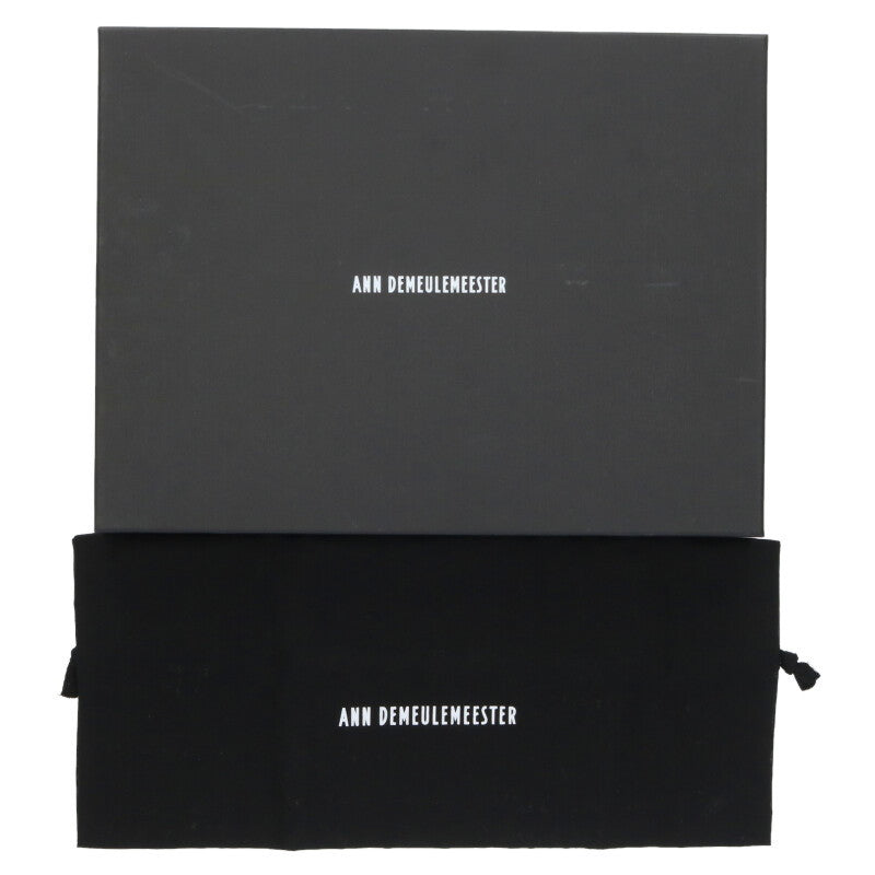 ANN DEMEULEMEESTER SS26 Hali Vulcanized Low Blk/Wht Size 9.5