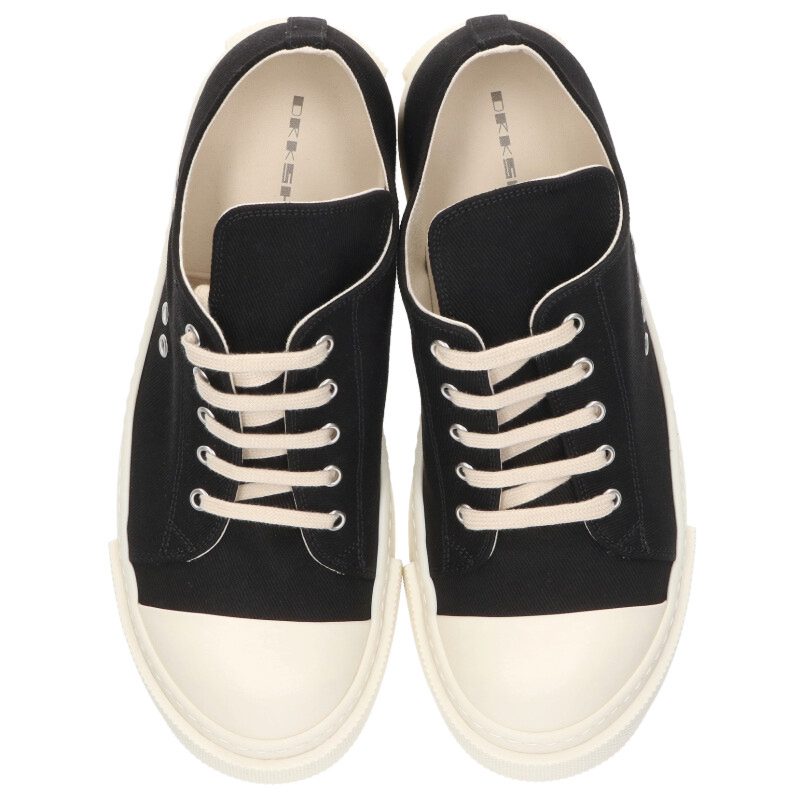 DRKSHDW 26SS Eyelet Sneakslow Sneakers Black/White Size 9.5