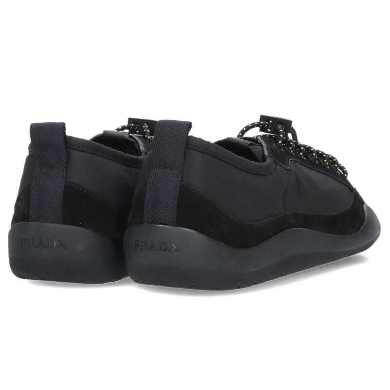 PRADA 26SS Speedlock Re-Nylon Low-Top Black Size 8