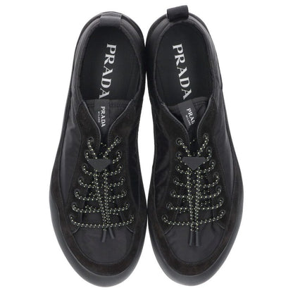 PRADA 26SS Speedlock Re-Nylon Low-Top Black Size 8