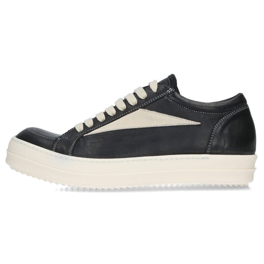 Rick Owens 26SS Vintage Sneakers Black/White Size 7.5