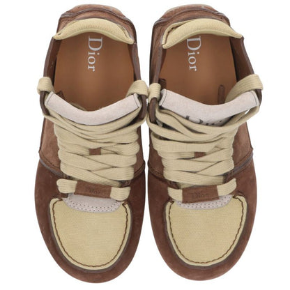 DIOR 26SS Rhodi Suede Low-Top Brown Size 9.5