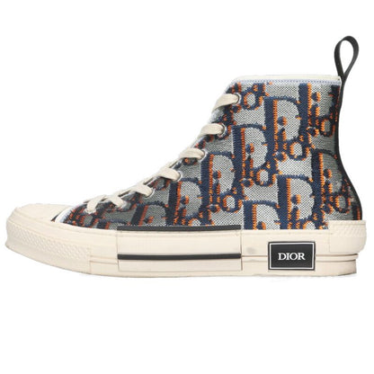 DIOR B23 Sequin Oblique High-Top Sneakers Multi Size 9.5