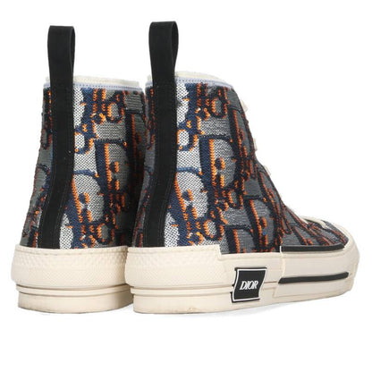DIOR B23 Sequin Oblique High-Top Sneakers Multi Size 9.5