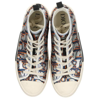 DIOR B23 Sequin Oblique High-Top Sneakers Multi Size 9.5