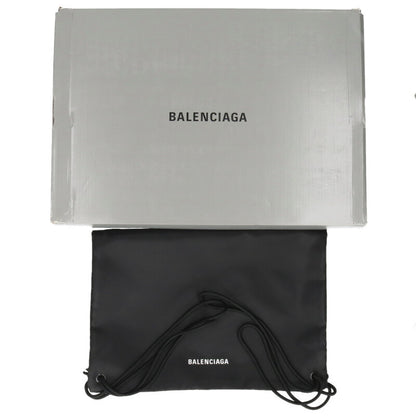BALENCIAGA Triple S Fur Lace-Up Sneakers Black Size 6.5