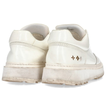 LOUISVUITTON Monogram Print Sneakers White Size 9