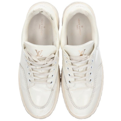 LOUISVUITTON Monogram Print Sneakers White Size 9