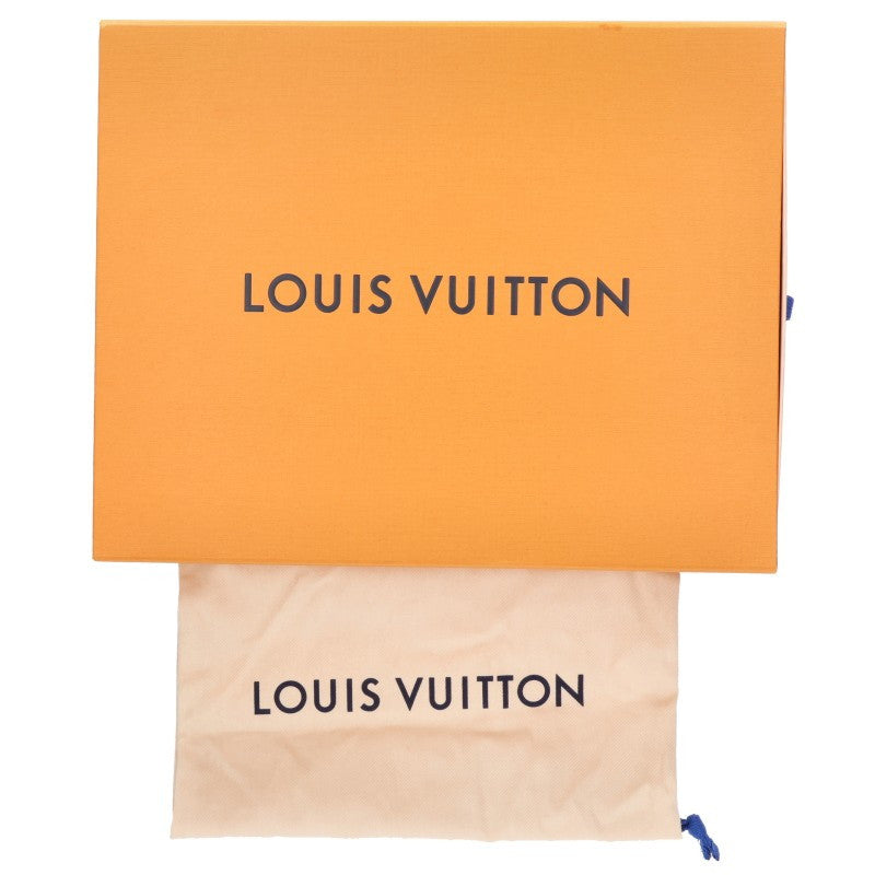 LOUISVUITTON Monogram Print Sneakers White Size 9