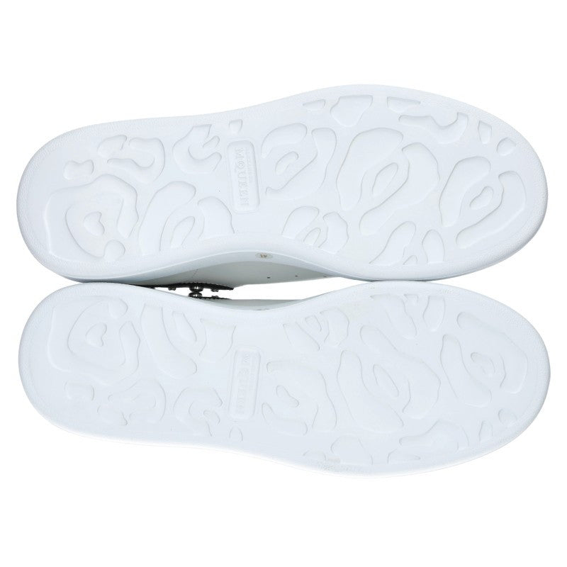 Alexander McQUEEN Studs Low-Cut Sneakers White Size 7.5