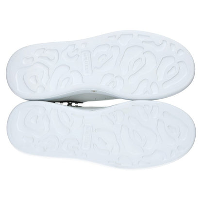 Alexander McQUEEN Studs Low-Cut Sneakers White Size 7.5