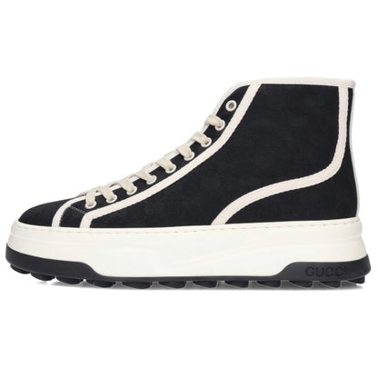 GUCCI GG Canvas High-Top Sneakers Black Size 7