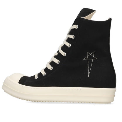 DRKSHDW 26SS Pentagram Canvas High-Top Sneakers Size 8.5