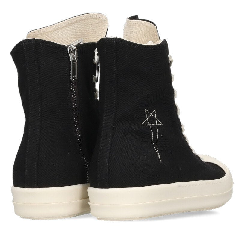 DRKSHDW 26SS Pentagram Canvas High-Top Sneakers Size 8.5