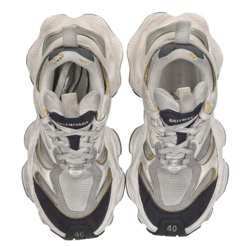 BALENCIAGA CARGO Sneakers Gray Size 6.5