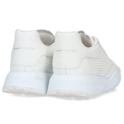 Alexander McQUEEN Leather Low-Cut Sneakers White Size 5