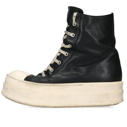 Rick Owens Mega Bumper Leather High-Cut Sneakers Size 9